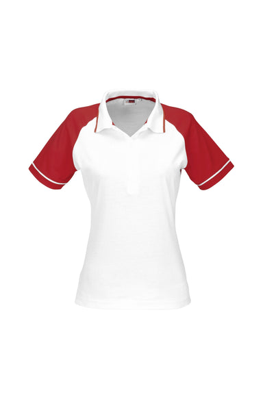 Ladies Sydney Golf Shirt - Red Only-L-Red-R