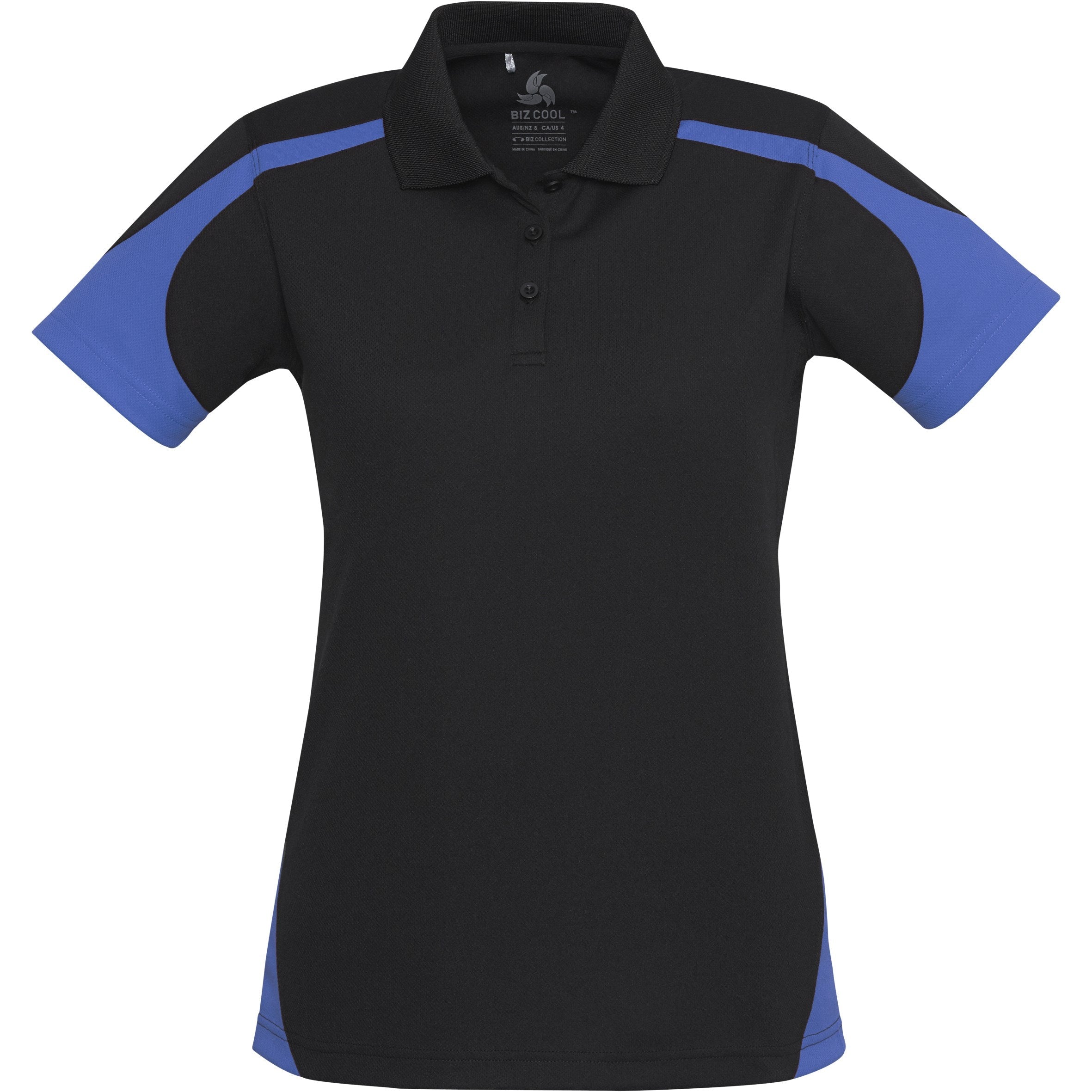 Ladies Talon Golf Shirt-L-Royal Blue-RB
