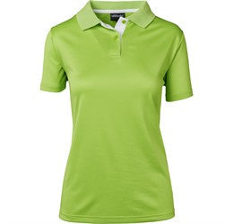 Ladies Tournament Golf Shirt-2XL-Lime-L