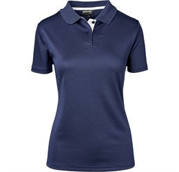 Ladies Tournament Golf Shirt-2XL-Navy-N