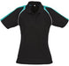 Ladies Triton Golf Shirt - Black Yellow Only-