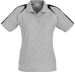 Ladies Triton Golf Shirt - Black Yellow Only-