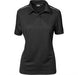 Ladies Ultimate Golf Shirt-S-Black-BL