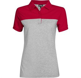 Ladies Urban Golf Shirt - Red Only-2XL-Red-R