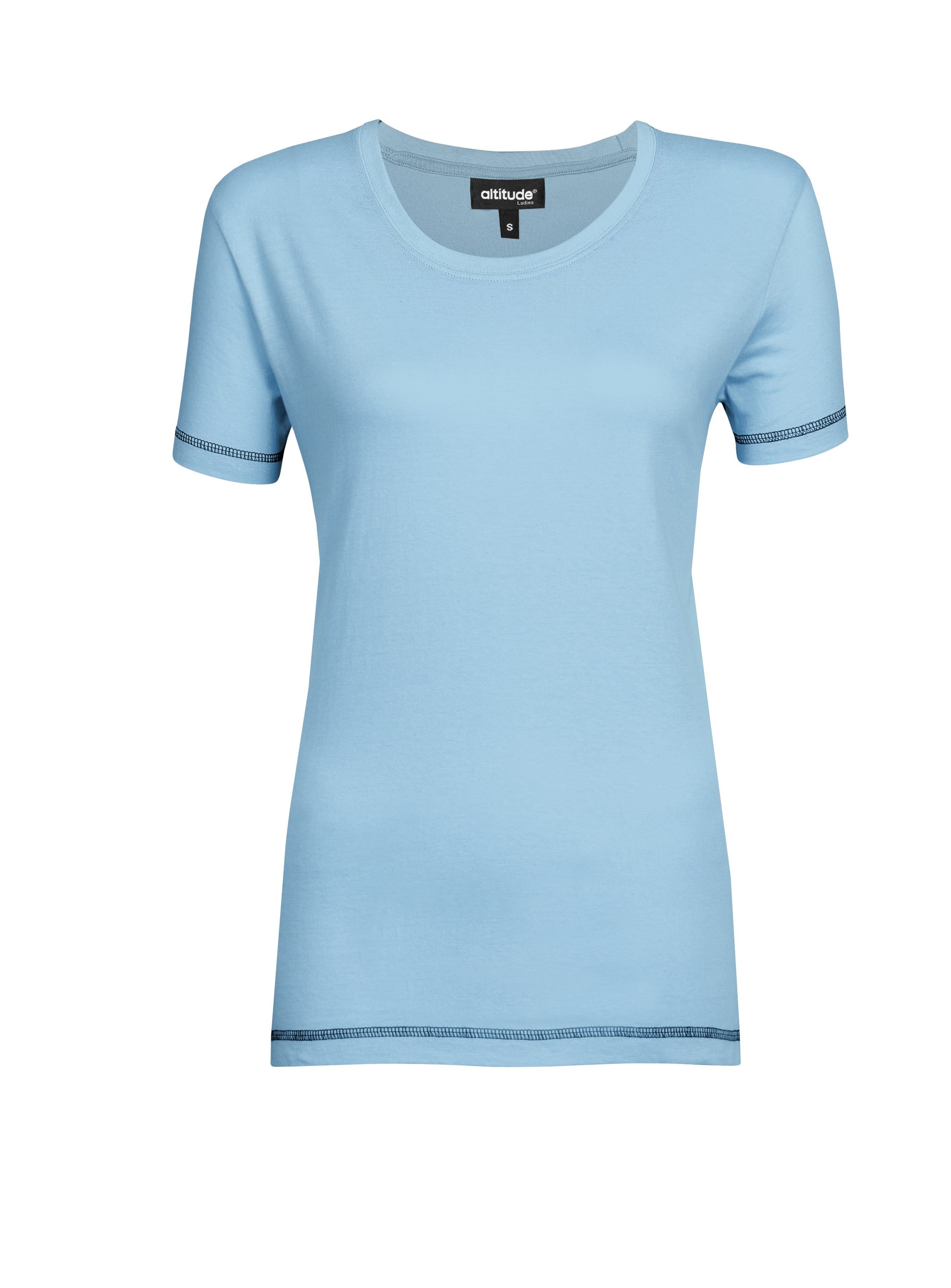 Ladies Velocity T-Shirt - Sky Blue L / SB