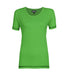 Ladies Lime T Shirt on a white background