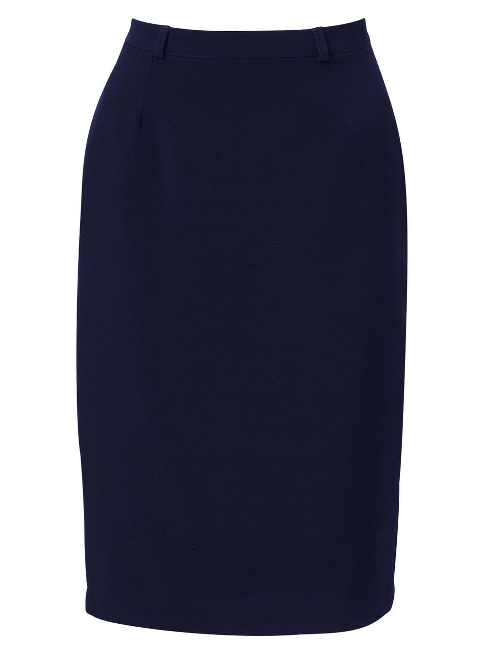 Ladies Verity Pencil Skirt - Fabric 869 Navy / 38 - Knee-Length Skirts