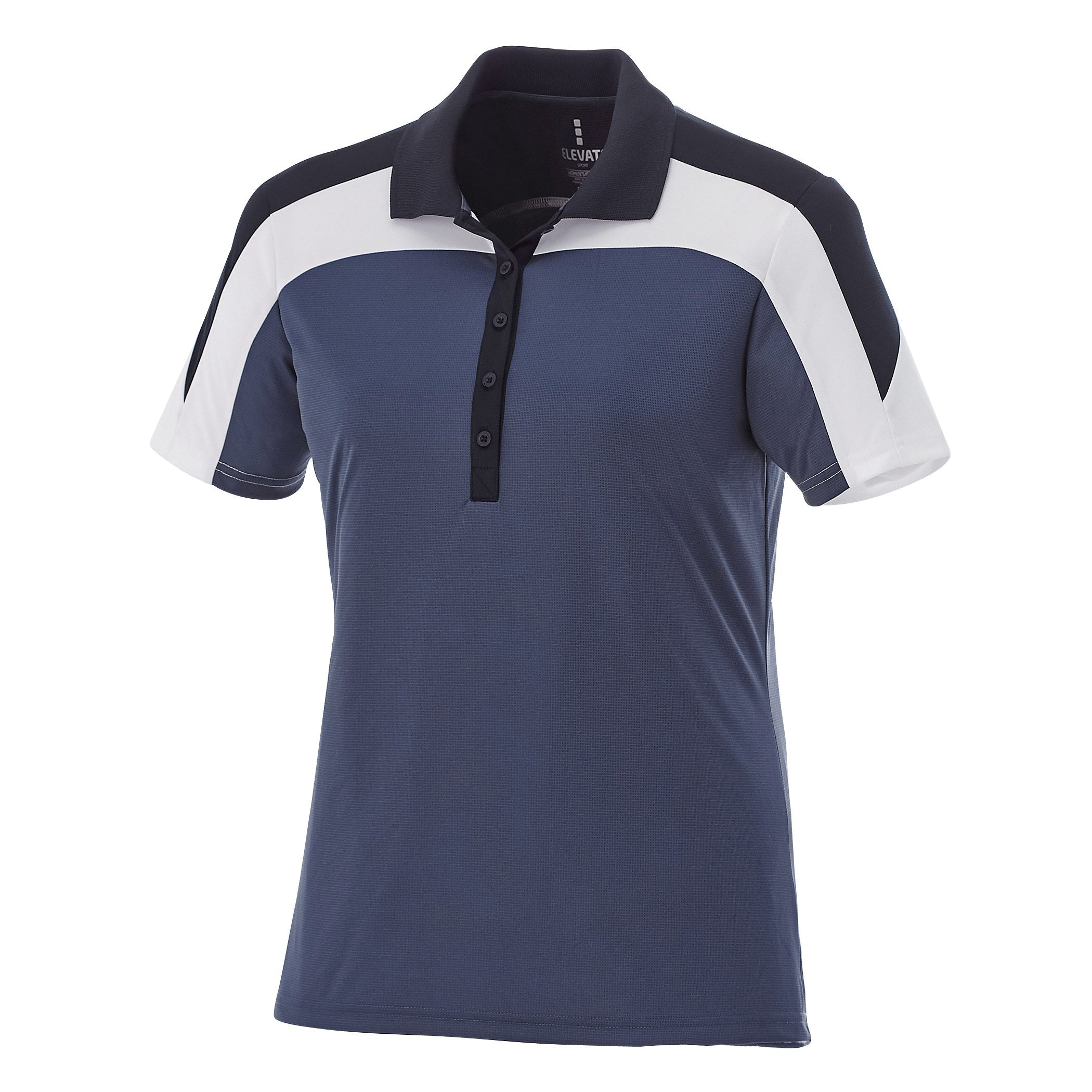 Ladies Vesta Golf Shirt - Navy Only-L-Navy-N