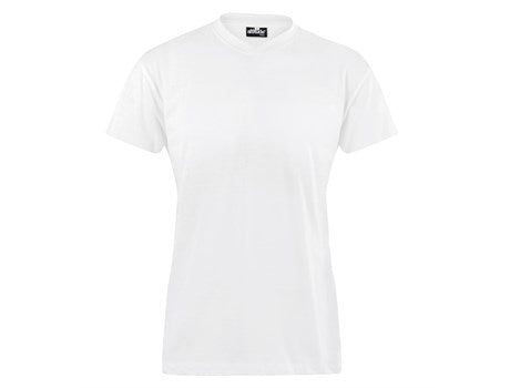 Ladies Vital 160 V-Neck T-Shirt - White Only-