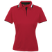 Ladies Vitality Golfer Red/Black/White / XS / Regular - Golf Shirts