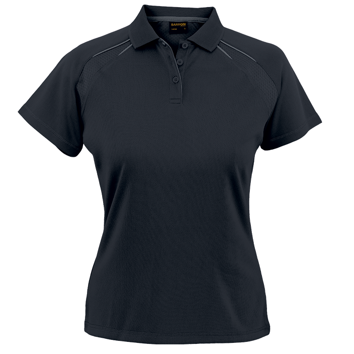 Ladies Vortex Golfer Black / XS / Regular - Golf Shirts