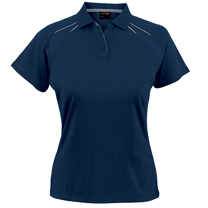 Ladies Vortex Golfer Navy / XS / Regular - Golf Shirts