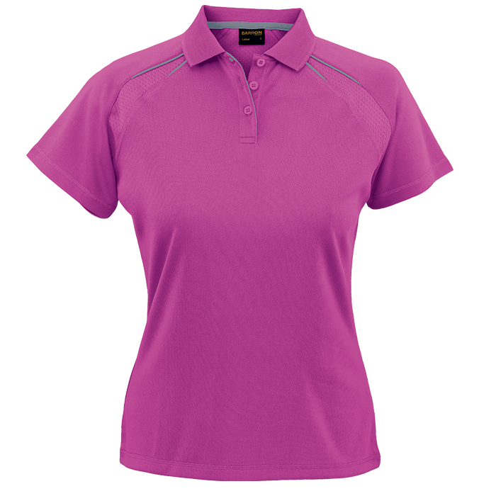 Ladies Vortex Golfer Raspberry Pink / XS / Regular - Golf Shirts
