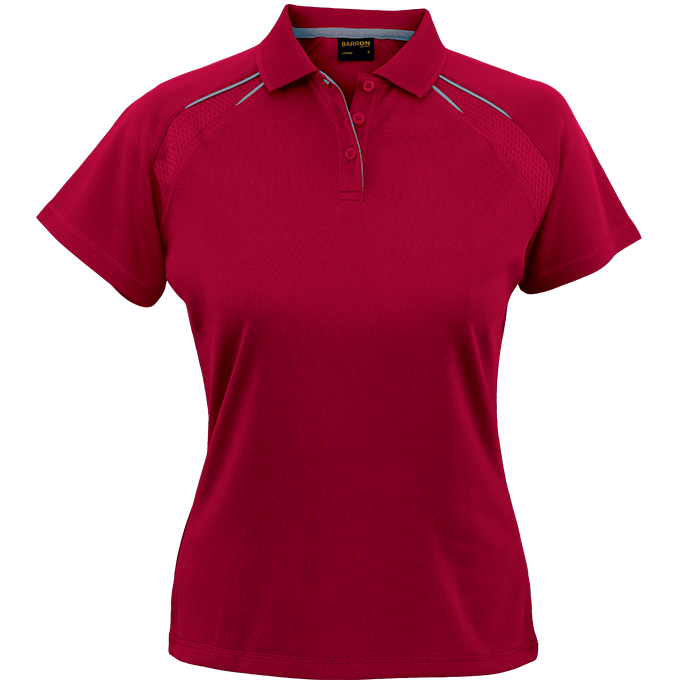Ladies Vortex Golfer Red / XS / Regular - Golf Shirts