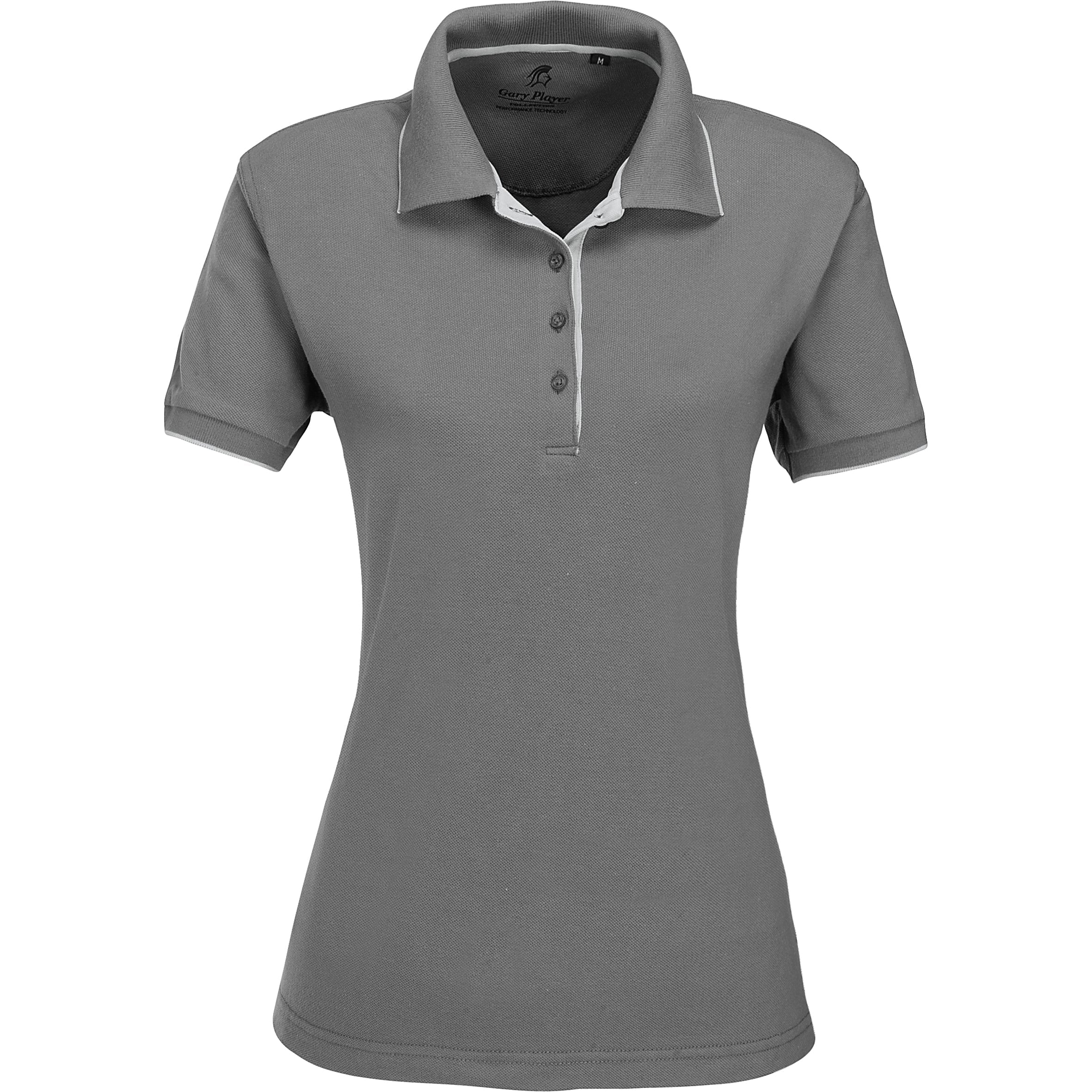 Ladies Wentworth Golf Shirt - Grey Only-L-Grey-GY