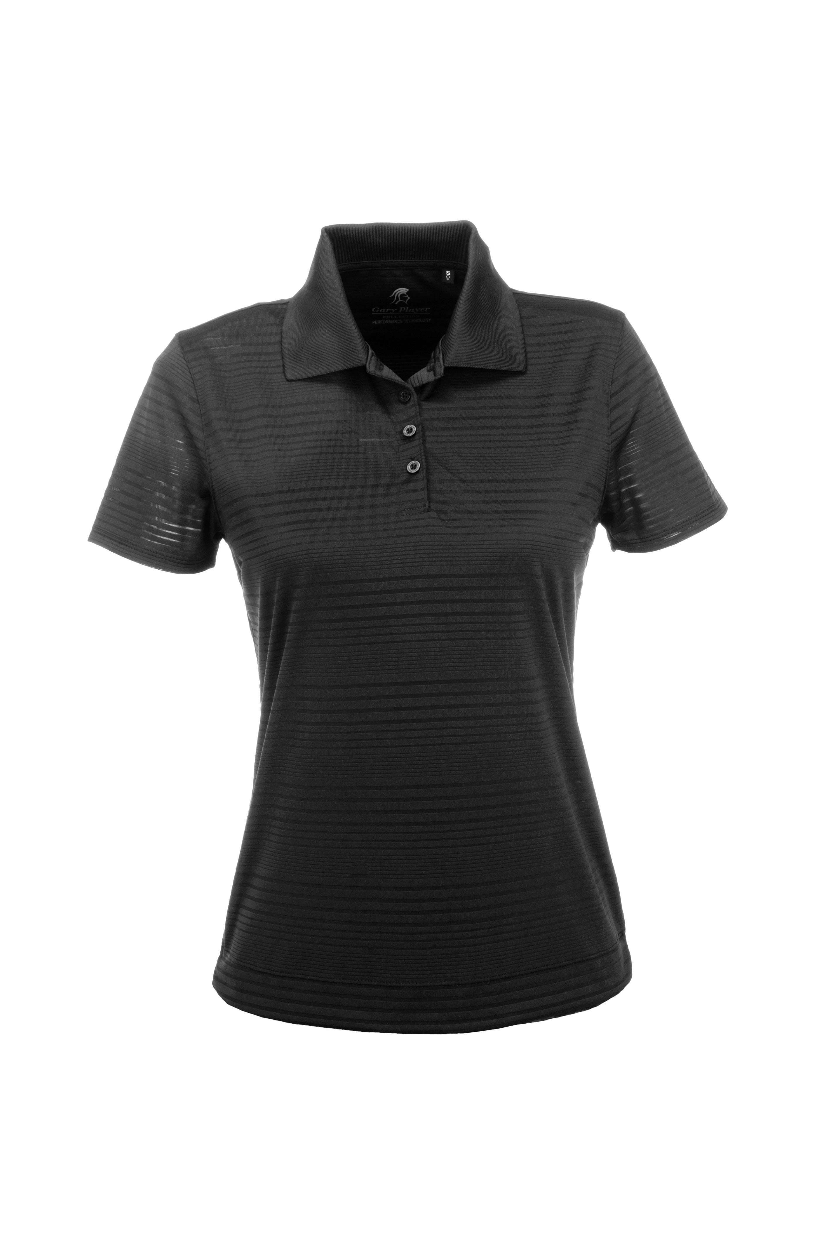 Ladies Westlake Golf Shirt - Grey Only-L-Black-BL