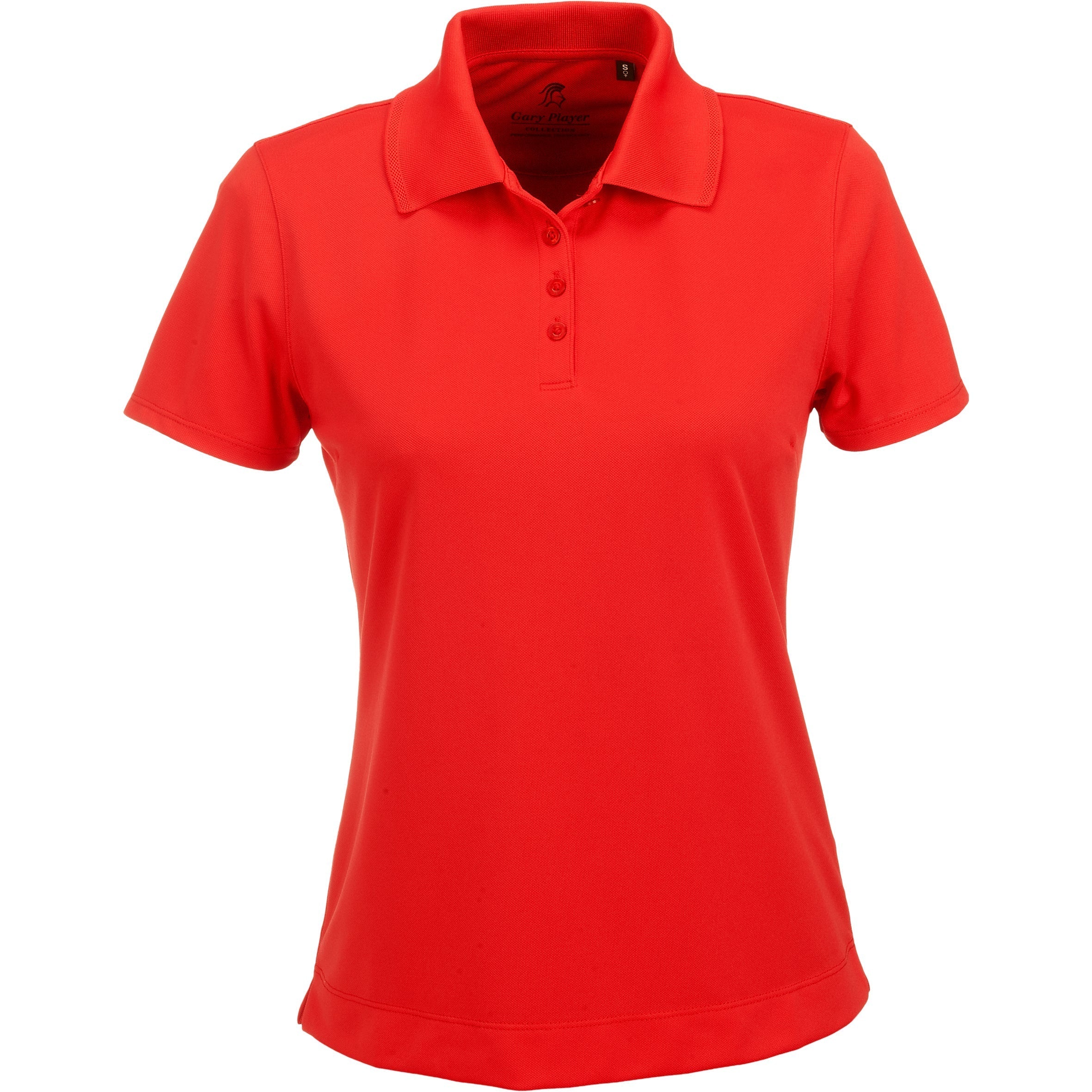 Ladies Wynn Golf Shirt-L-Red-R