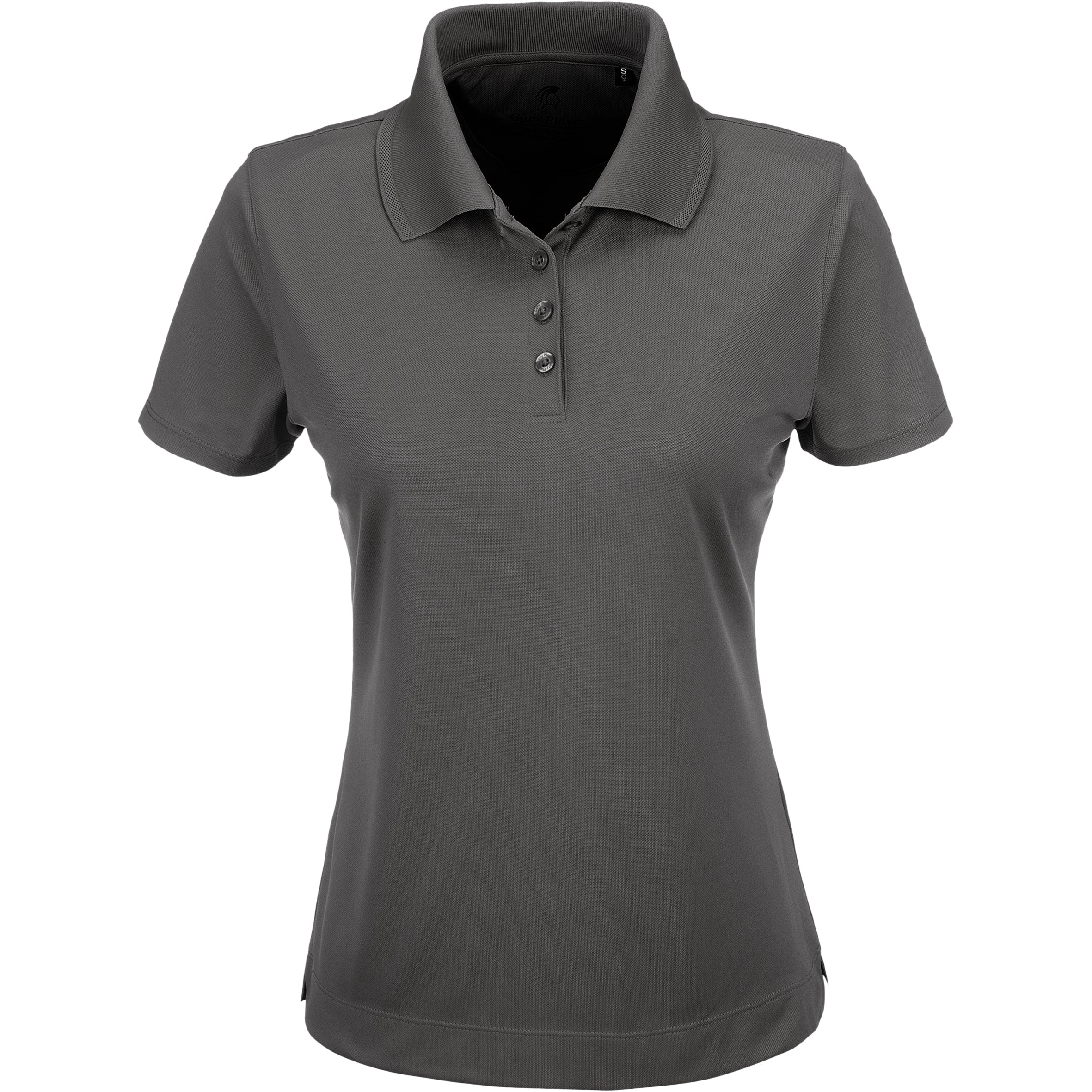 Ladies Wynn Golf Shirt-L-Grey-GY