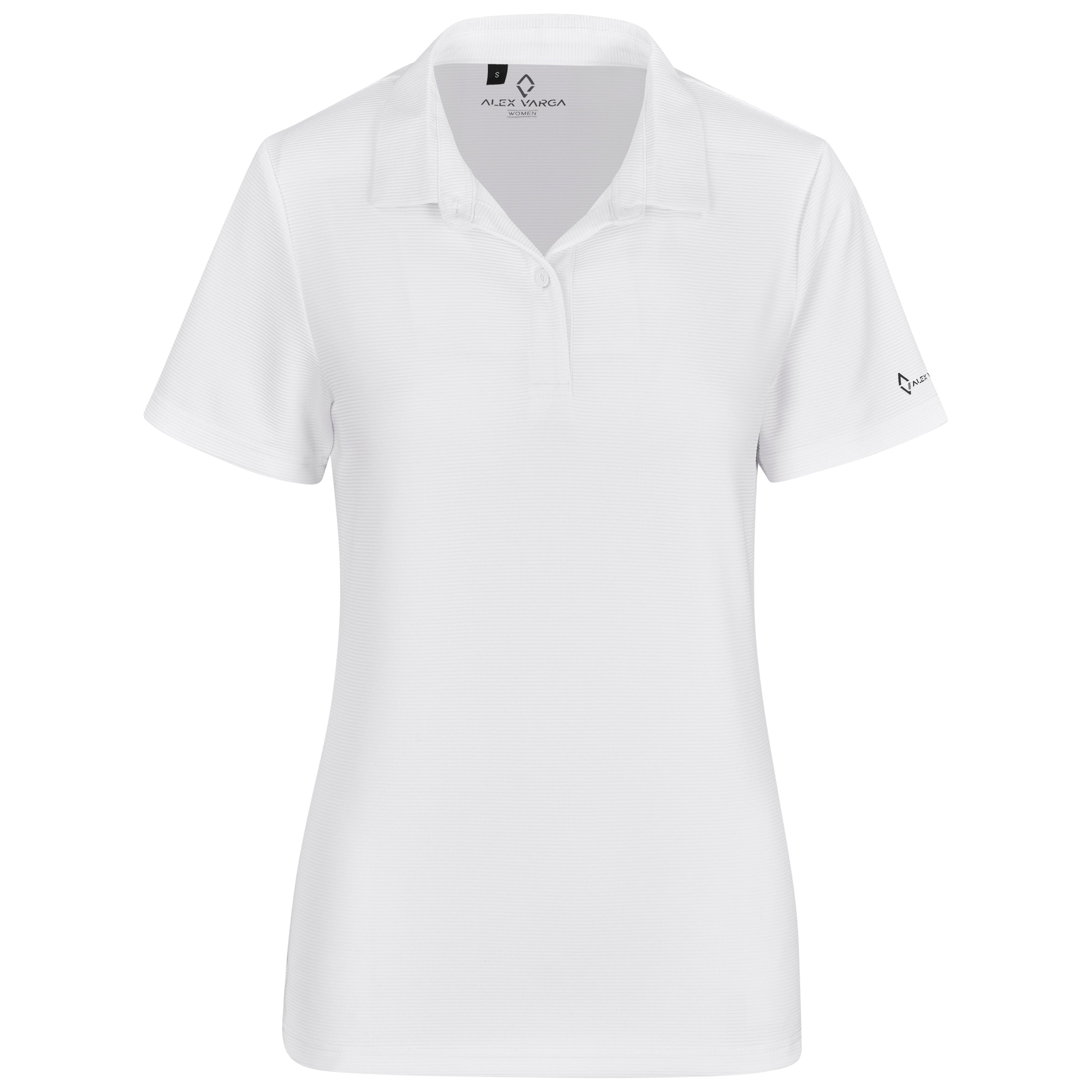 Ladies Xenia Golf Shirt L / White / W