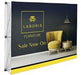 Legend Double-Sided Straight Banner Wall 1.52mx2.25m-Banners