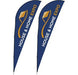 Legend 4m Sublimated Sharkfin Single-Sided Flying Banner (Set Of2)-Banners