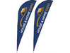 Legend 4m Sublimated Sharkfin Single-Sided Flying Banner (Set Of2)-Banners