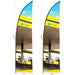 Legend 2m Sublimated Arcfin Flying Banner Skin (Set Of 2)-Banners