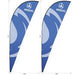 Legend 3m Sublimated Sharkfin Flying Banner Skin (Set Of 2)-Banners