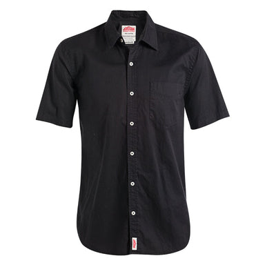 Legendary One Pocket Short Sleeve Work Shirt Black / 5XL - High Grade Shirts