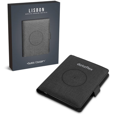 Swiss Cougar Lisbon Wireless Charging Portfolio-Grey-GY