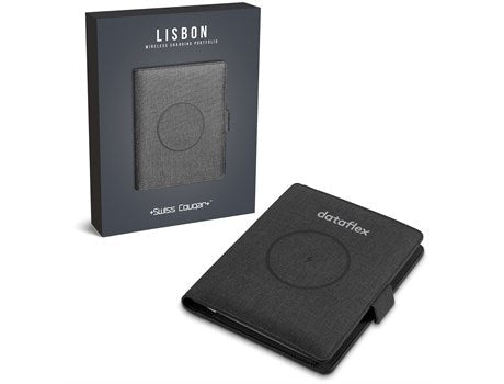 Swiss Cougar Lisbon Wireless Charging Portfolio-Grey-GY