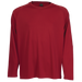 Long Sleeve Polyester T-Shirt Red / SML / Regular - T-Shirts