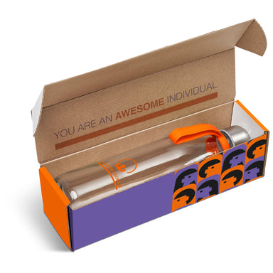 Loopy Bottle in Megan Custom Gift Box Orange / O