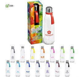 Kooshty Loopy Glass Water Bottle - 650ml-Water Bottles