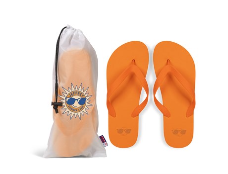 Maldives Unisex Flip Flops - Navy Only-