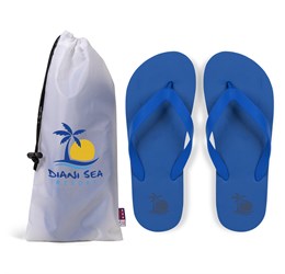 Maldives Unisex Flip Flops - Navy Only-