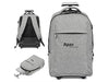 San Marino Laptop Trolley Backpack Grey / GY