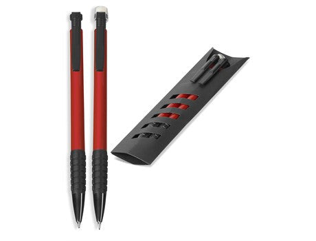 Maui Ball Pen & Clutch Pencil Set - Red Only-