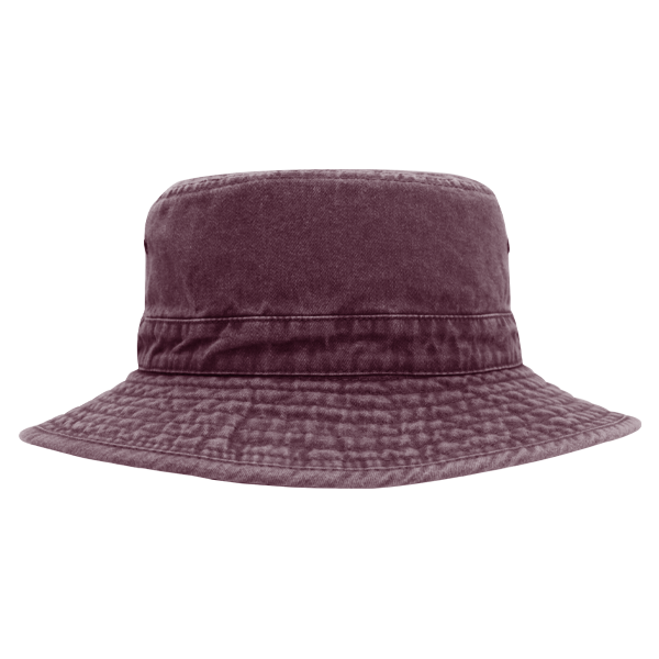 Maximum Wash Bucket Hat Maroon - Hats