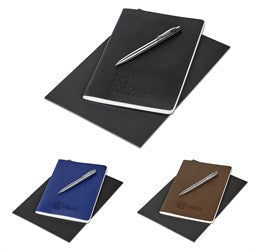 Alex Varga Medium Soft Cover Notebook & Pen Set-