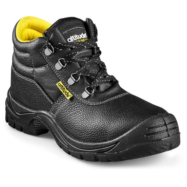 Mega Chukka Safety Boot Steel Toe Cap-3-Black-BL
