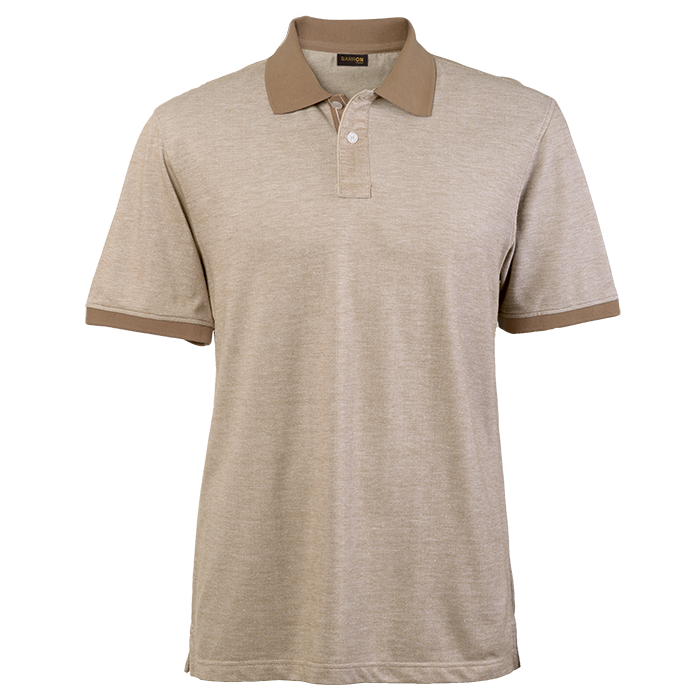 Memphis Golfer  Khaki / SML / Last Buy - Golf Shirts