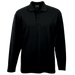 Mens 175g Pique Knit Long Sleeve Golfer Black / SML / Regular - Golf Shirts