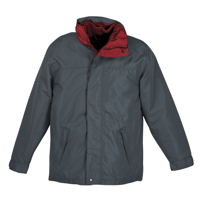 Mens 3-In-1 Jacket Slate/Red / SML / Regular - Coats & Jackets