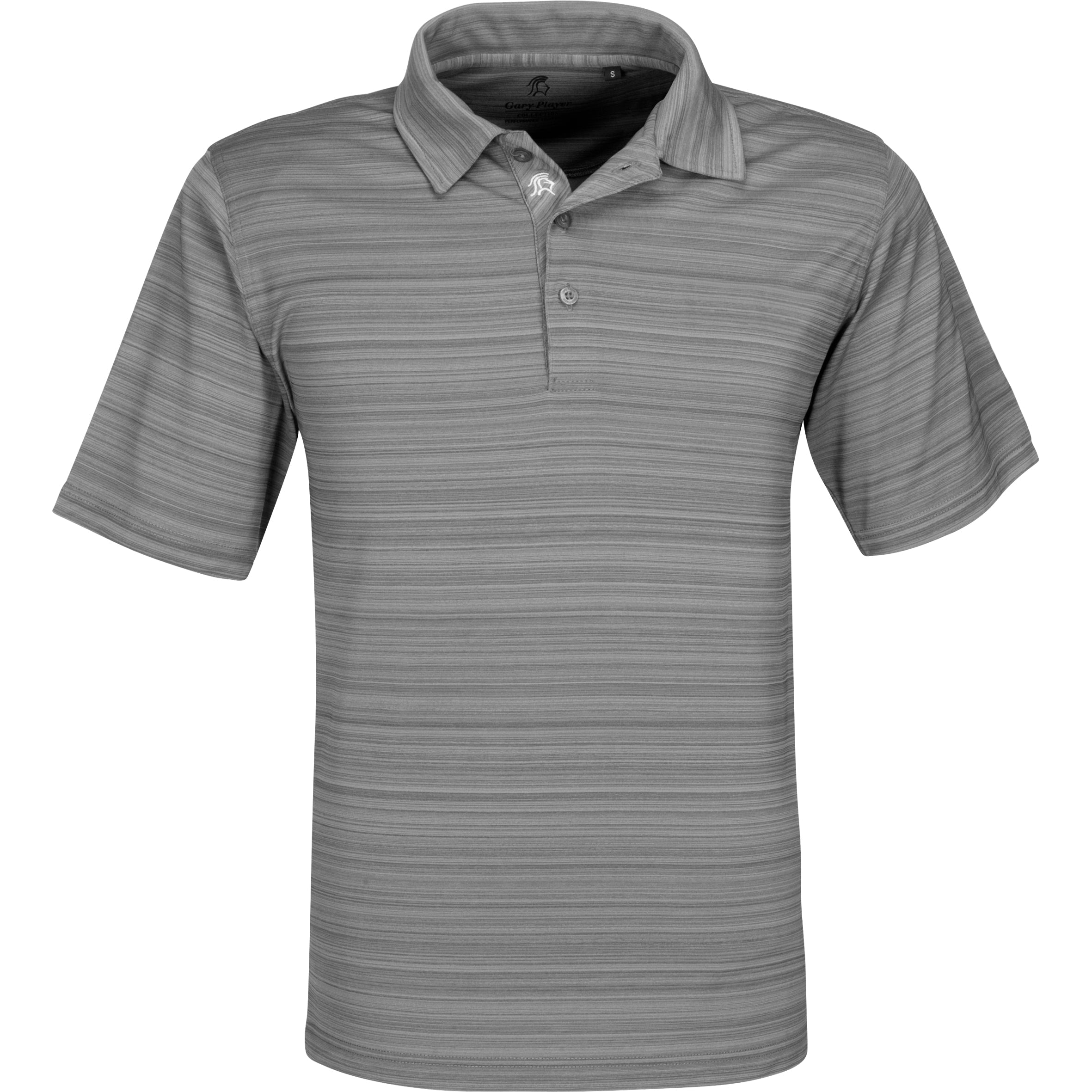 Mens Astoria Golf Shirt - Light Blue Only-L-Grey-GY