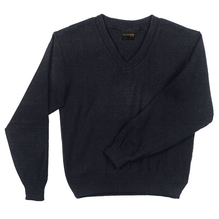 Mens Basic Jersey Long Sleeve Black / 3XL / Regular - Knitwear