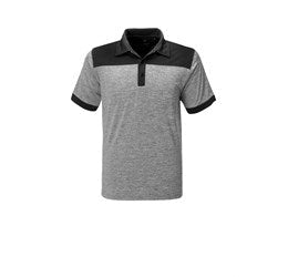 Mens Baytree Golf Shirt - Light Blue Only-L-Black-BL