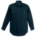 Mens Bush Shirt Long Sleeve Navy / SML / Regular - 
