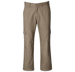 Mens Cargo Pants-Pants-28-Natural-NT