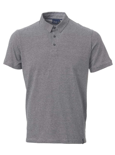 Mens Cooper Golf Shirt - Grey / SS